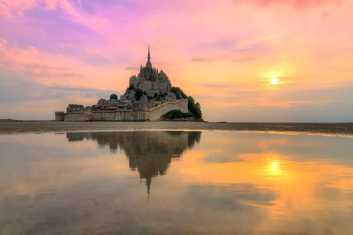 Both in one long day on a Normandy tour from Paris, France